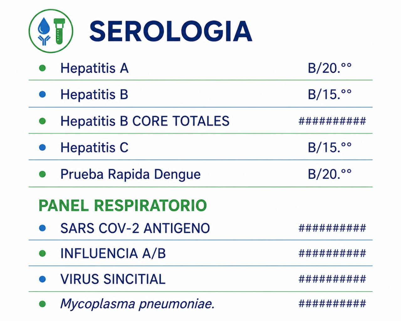 PRUEBAS DE SEROLOGIA