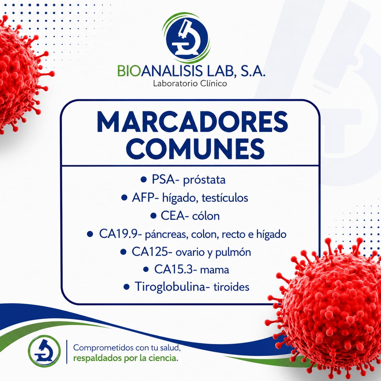 MARCADORES TUMORALES