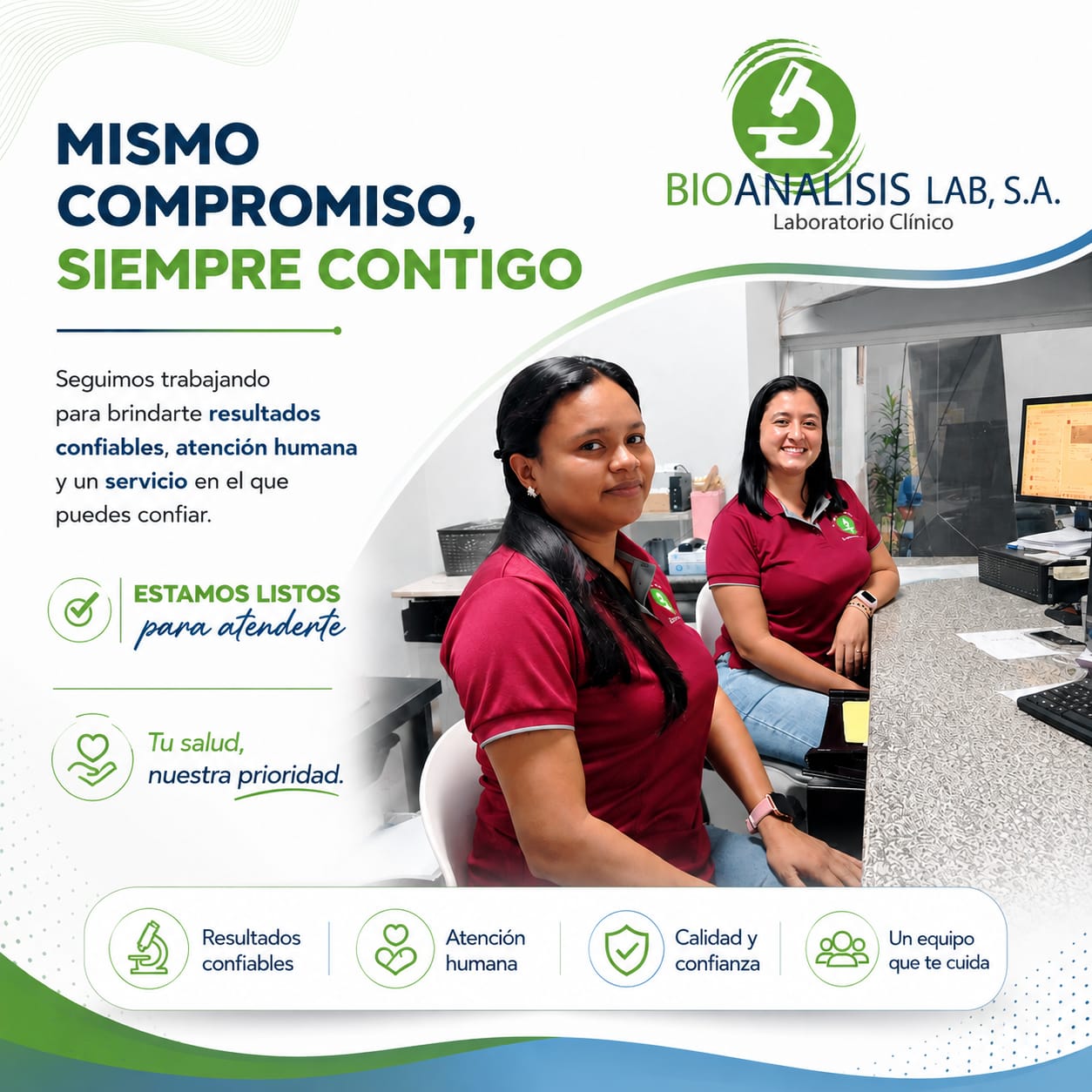 Personal de Bionálisis Lab